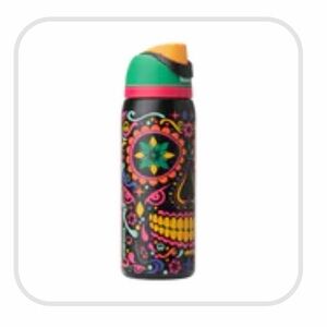 Owala Colorful Sugar Skull Design 32oz Water Bottle